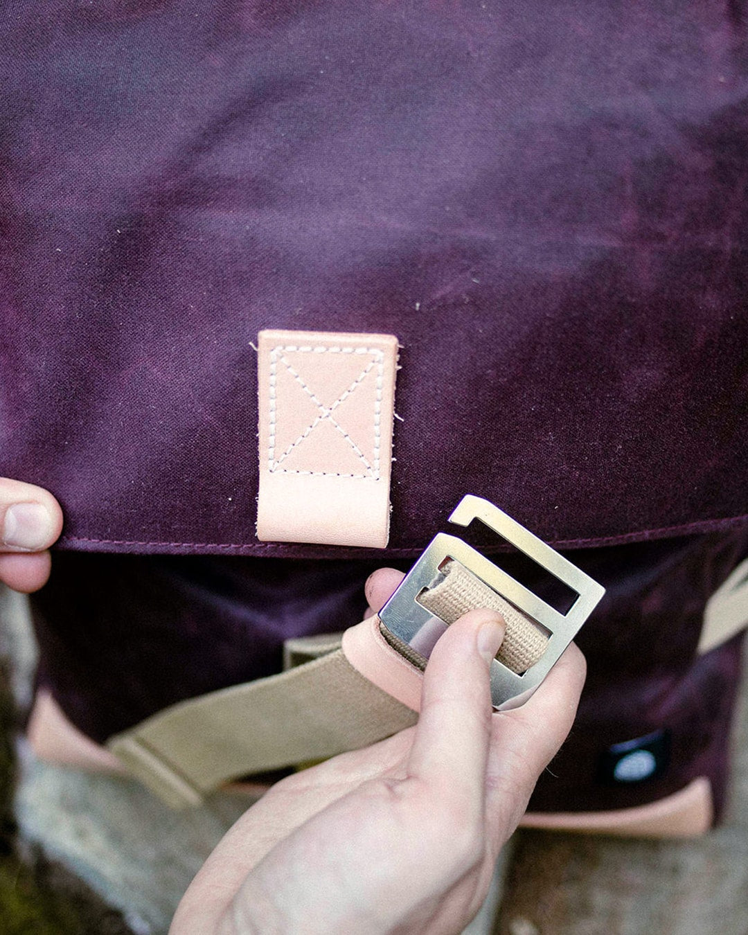 Logan Day Pack - Cherry