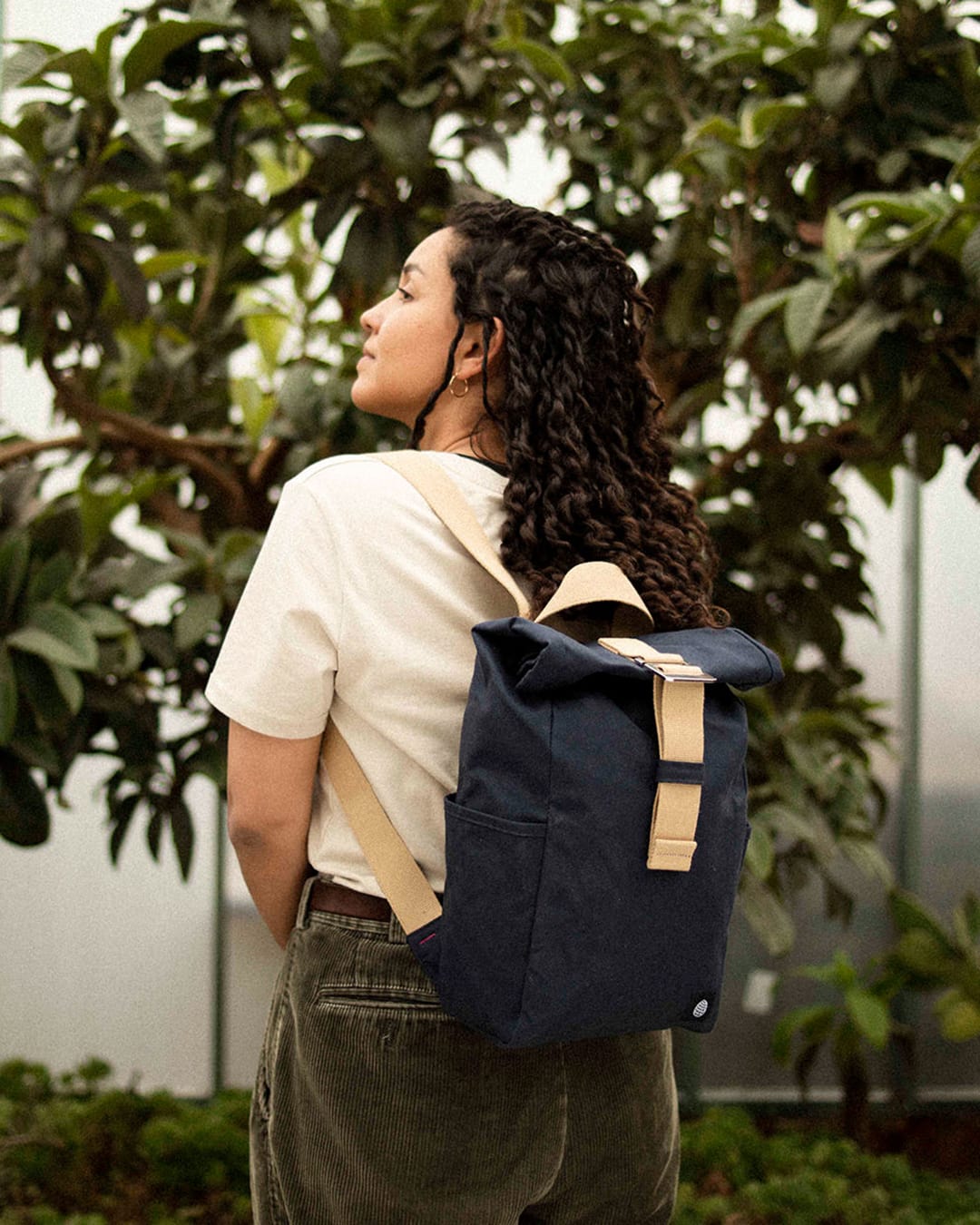 Roll Top Mini - Navy