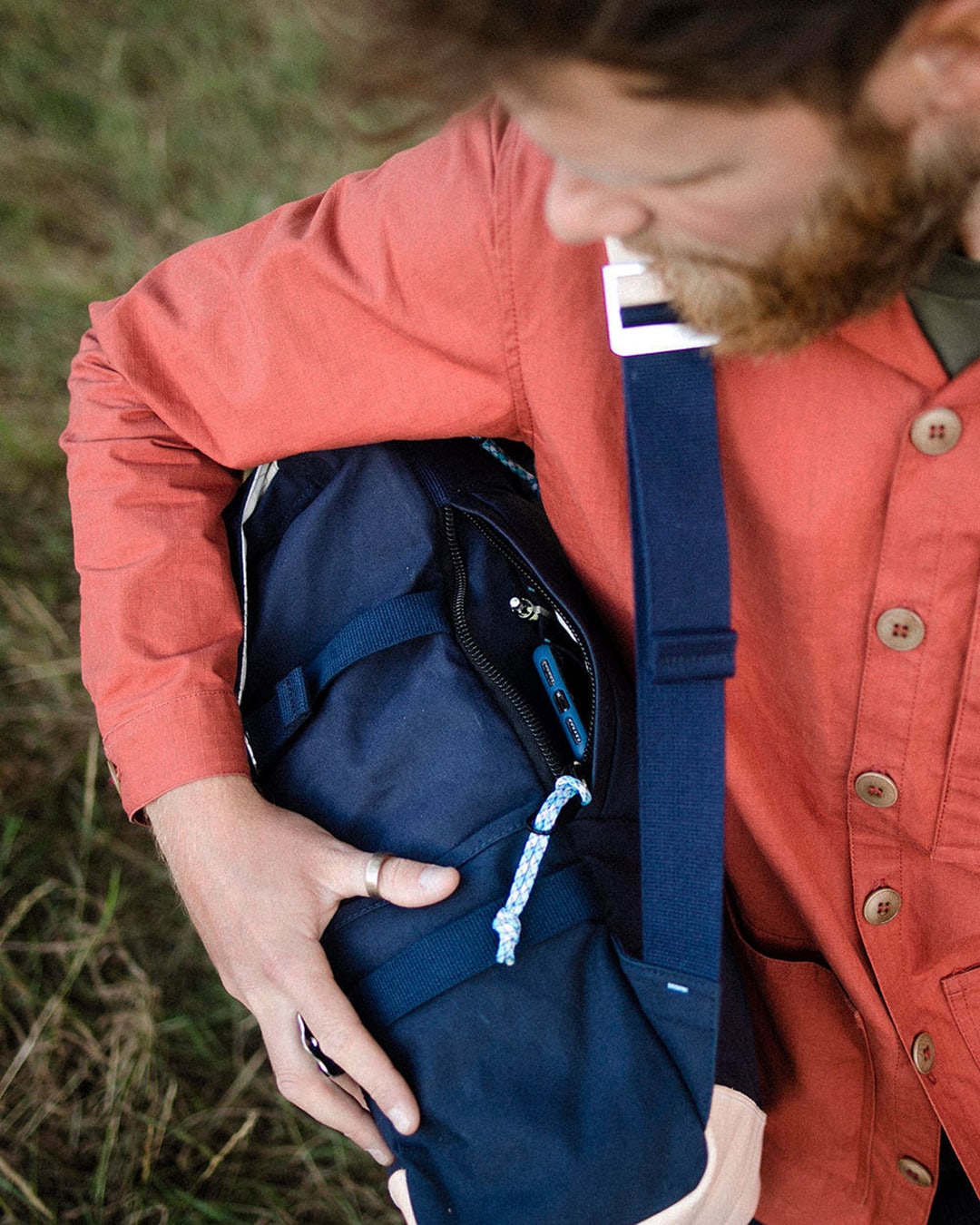 Logan Day Pack - Navy
