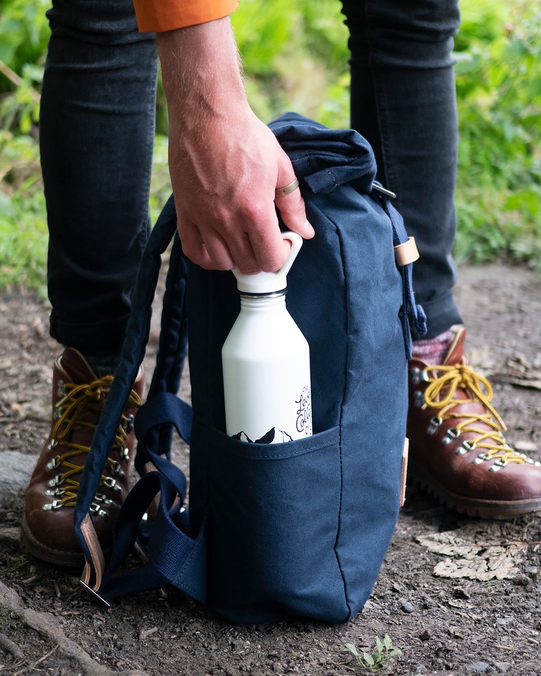 Winnats Roll Top - Navy