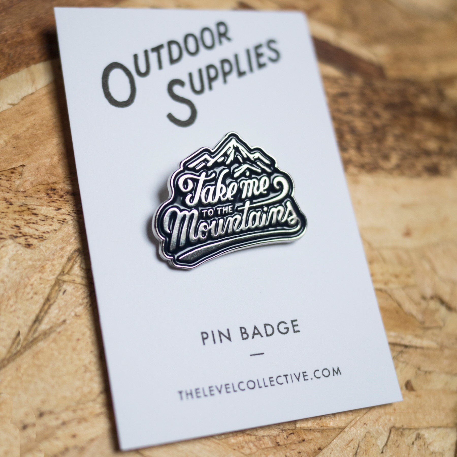 Take me to the Mountains Enamel Pin
